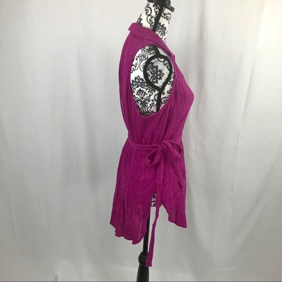 Anthropologie Maeve Batavia Belted Tunic Top - Picture 4 of 7